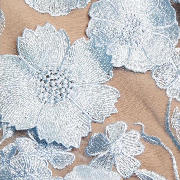 Elliatt Cocktail Dress in Baby Blue-SMALL - Picture 2 of 4